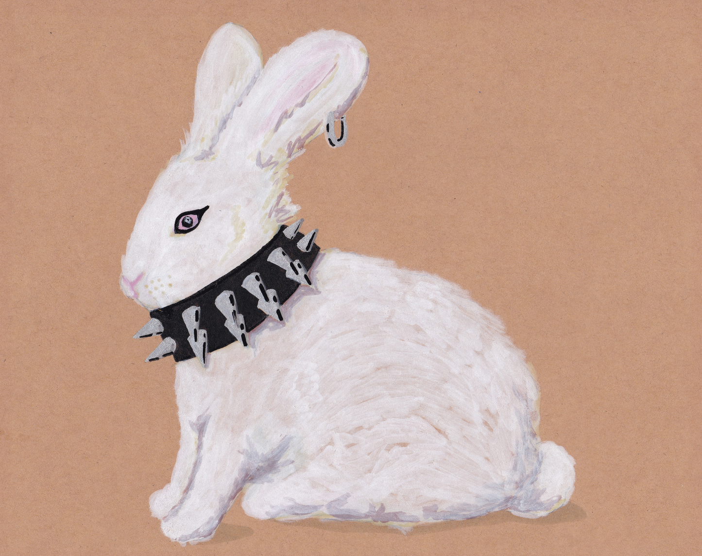 Goth Bunny Print