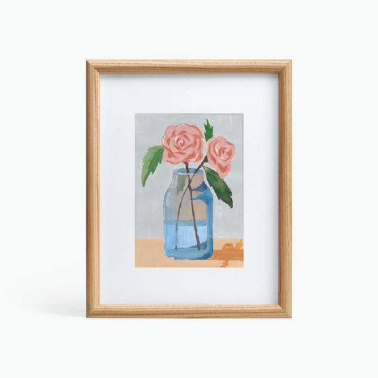 Rose Vase Print