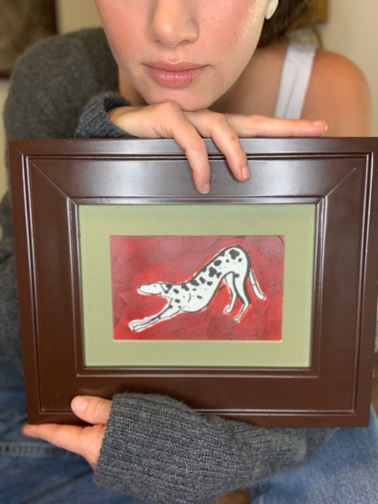 Dalmation Stretch Print
