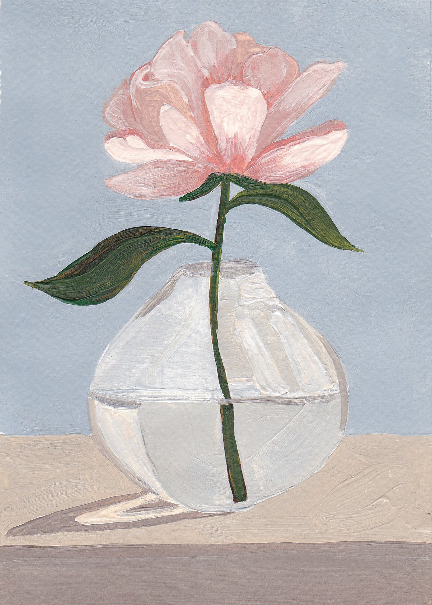 Peony Vase Print