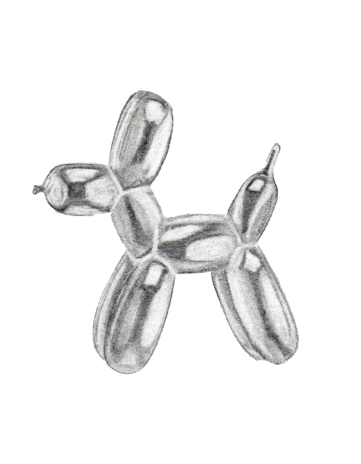 Balloon Dog Print
