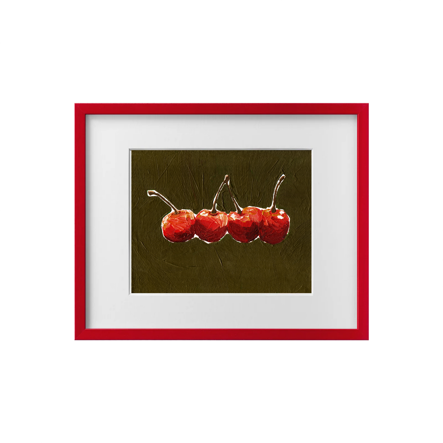 Cherry Quartet Print