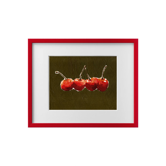 Cherry Quartet Print