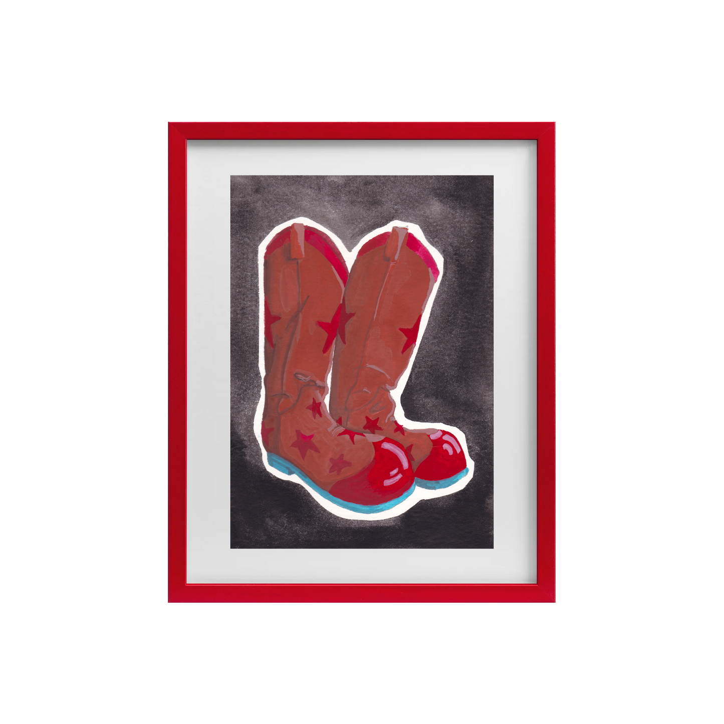 Clownboy Boots Print