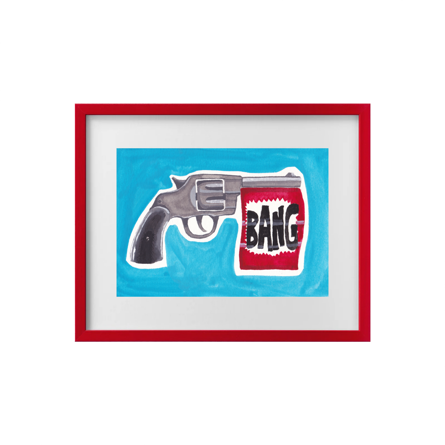 Clownboy Pistol Print