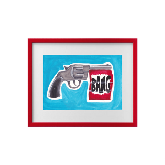 Clownboy Pistol Print