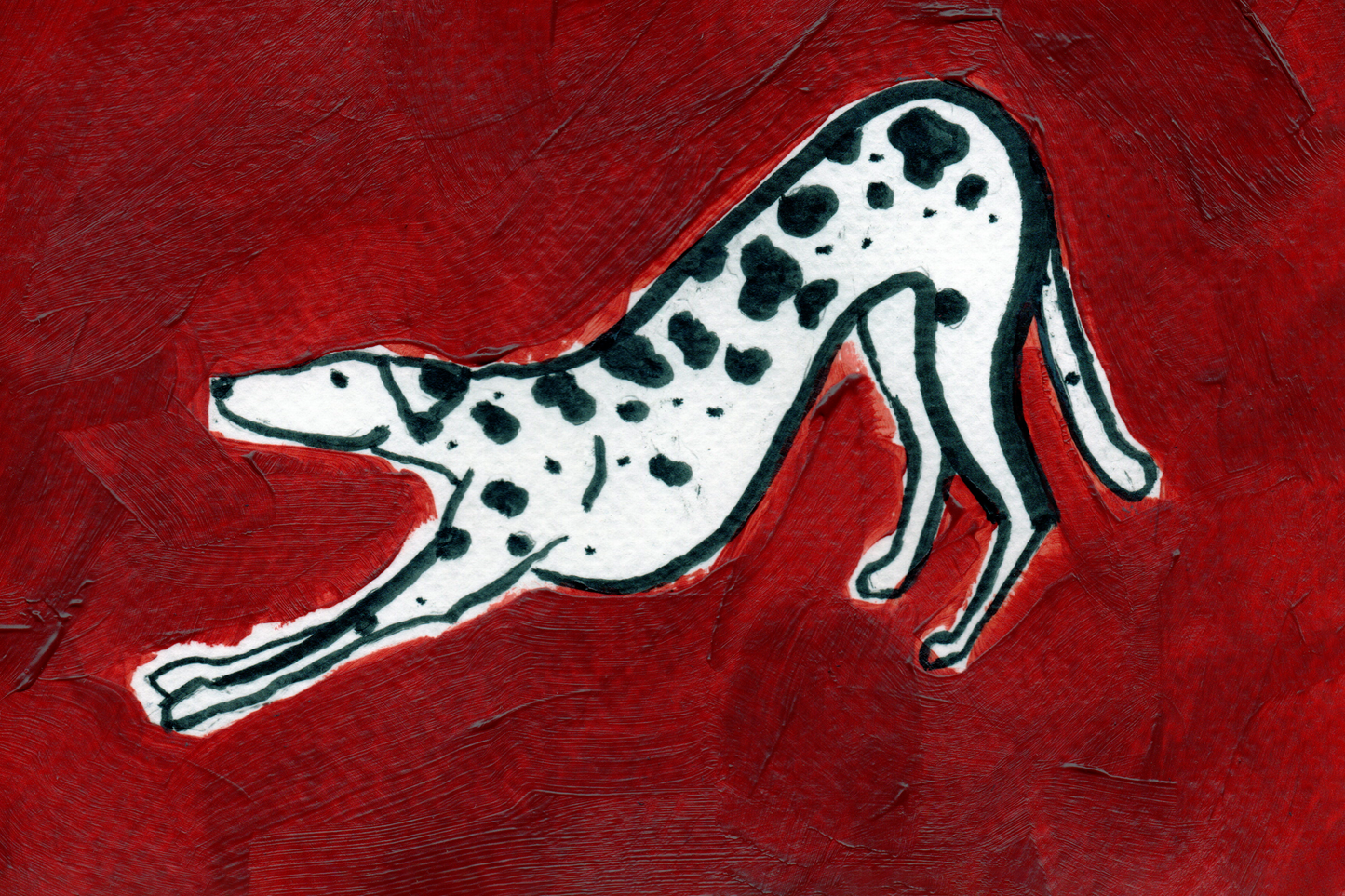 Dalmation Stretch Print