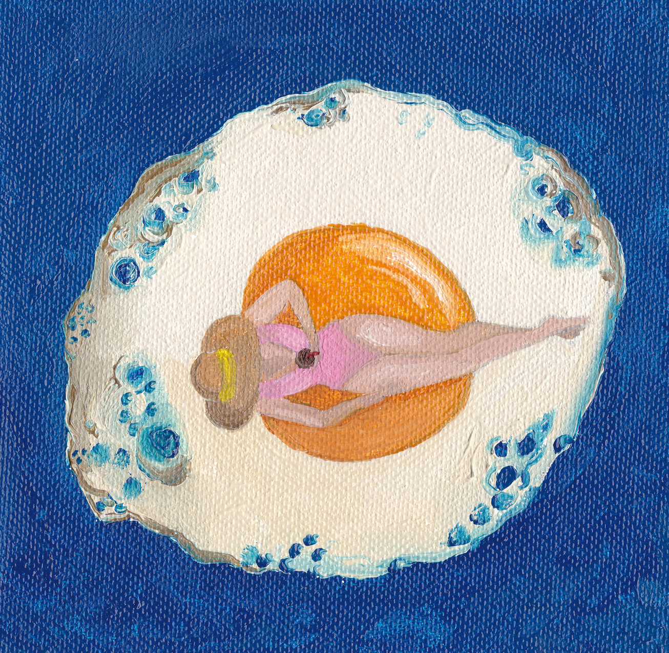 Egg Float Print