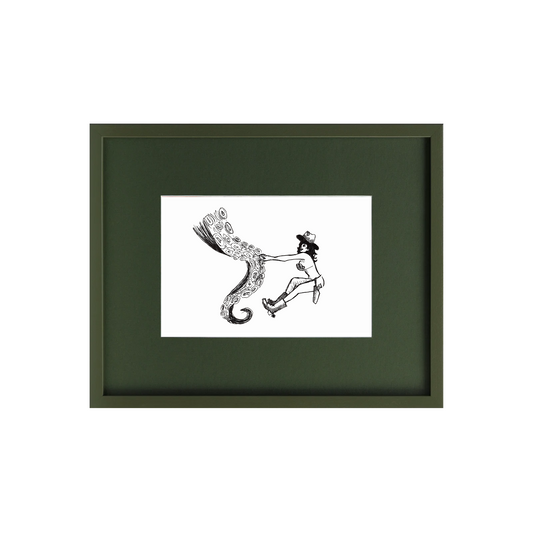 Octopus Cowgirl Print