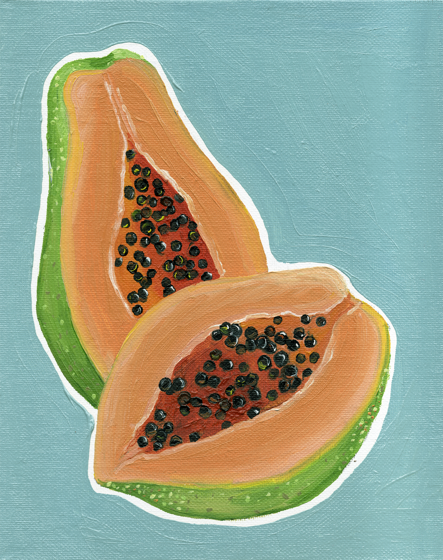 Papaya Blue Original