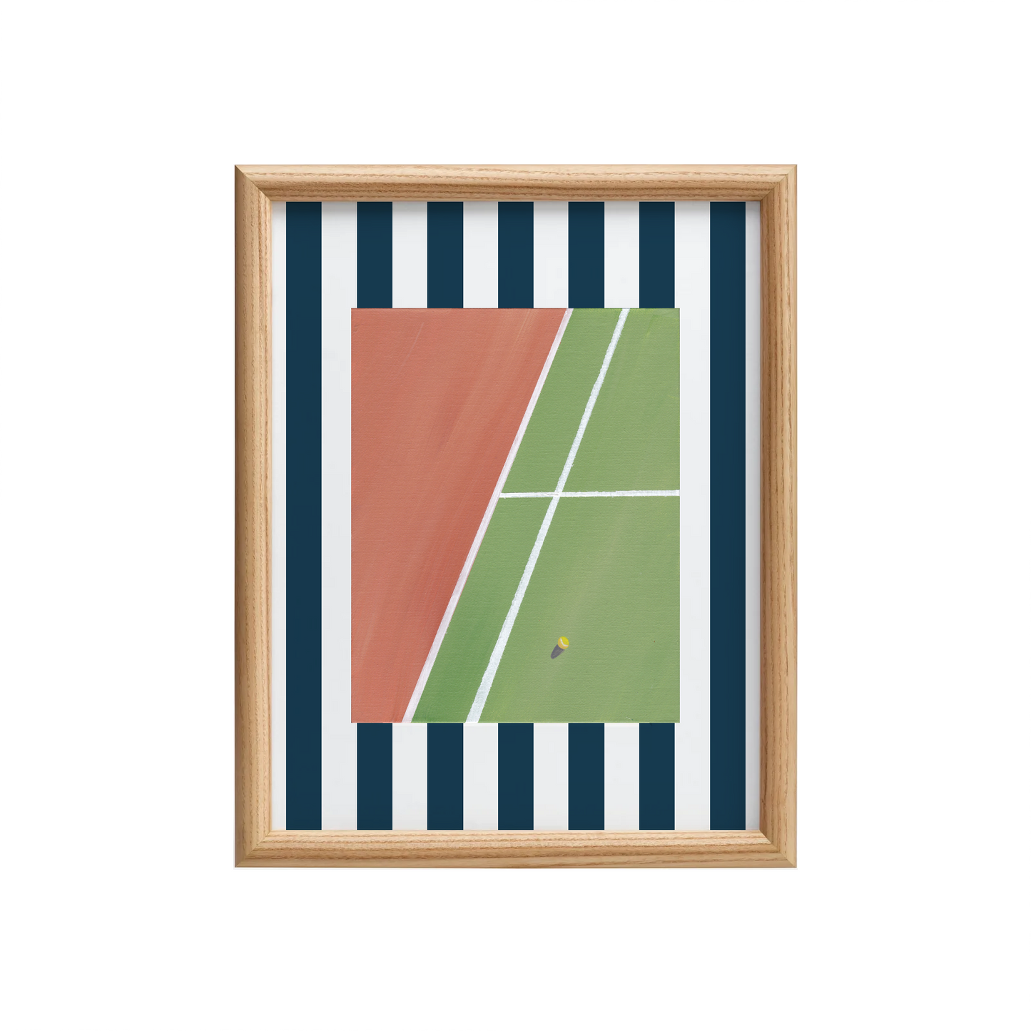 "Love" Tennis Court Print