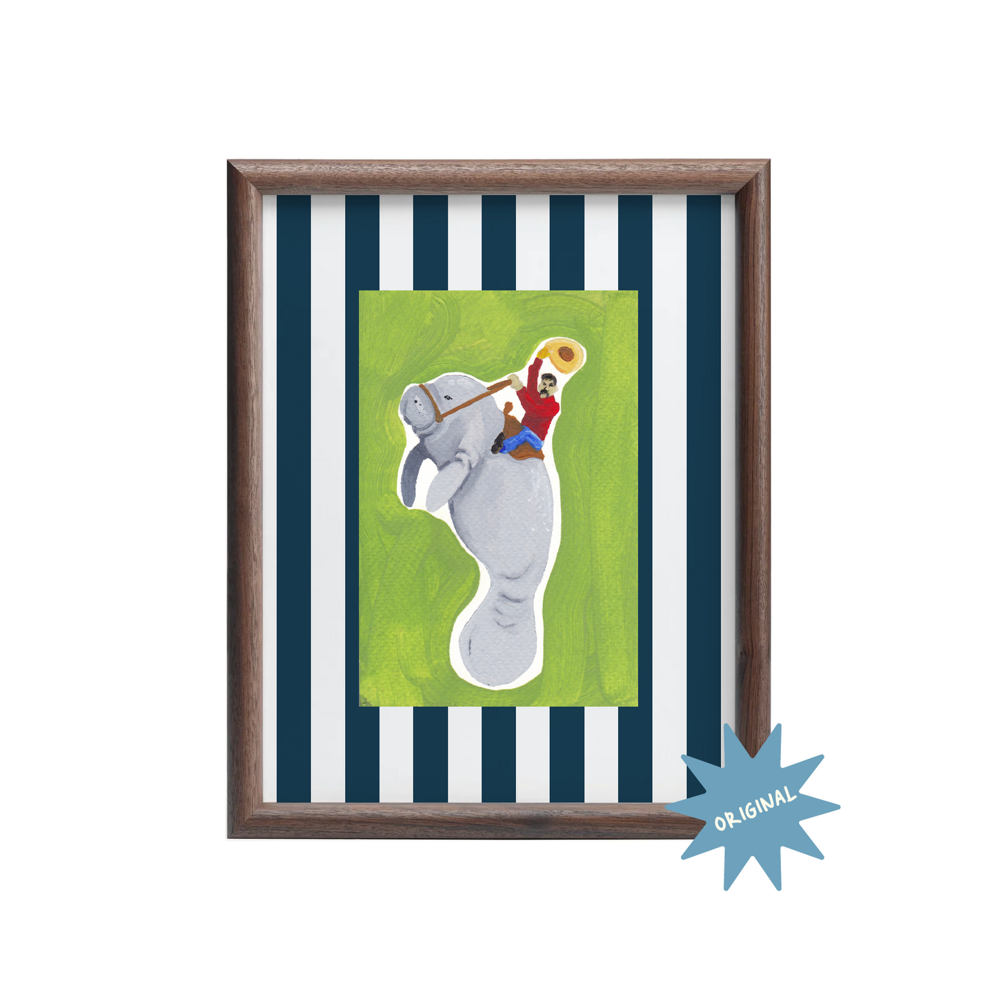 Cowboy Manatee Original