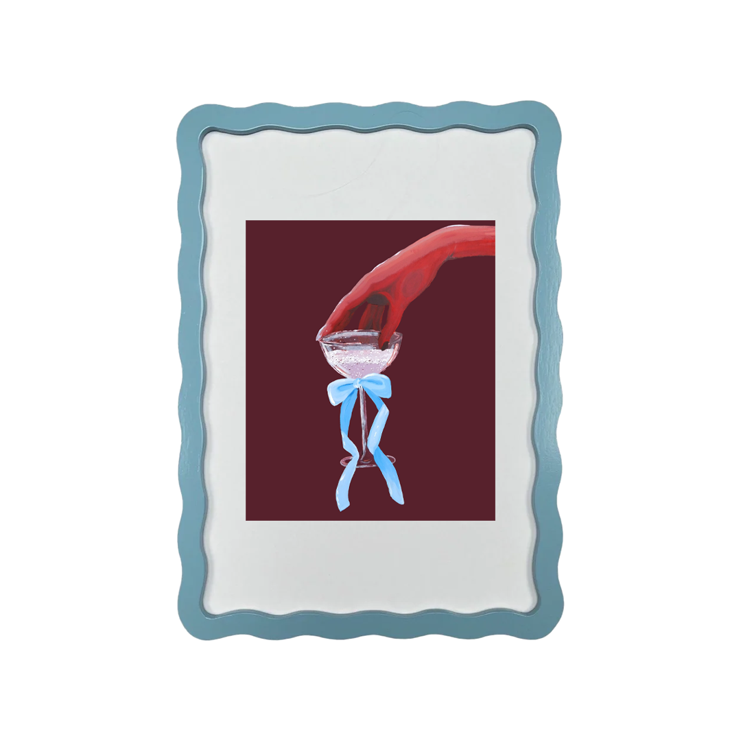 Red Hand Cheers print