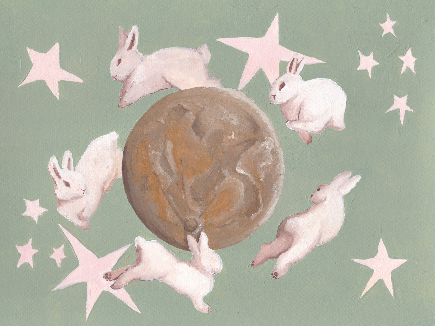 Bedtime Bunnies Print